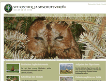Tablet Screenshot of jagdschutzverein.at